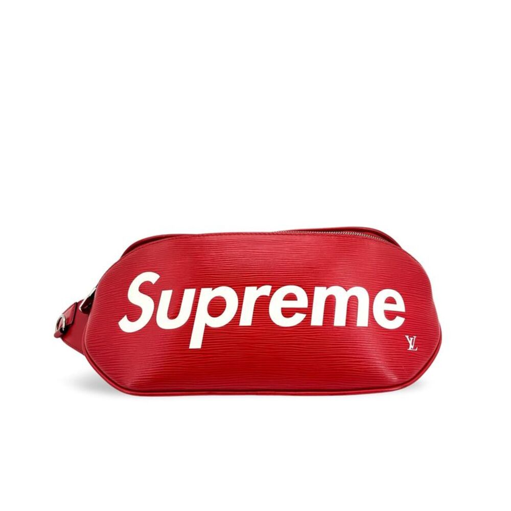 Louis Vuitton x Supreme Epi Bum Bag Red